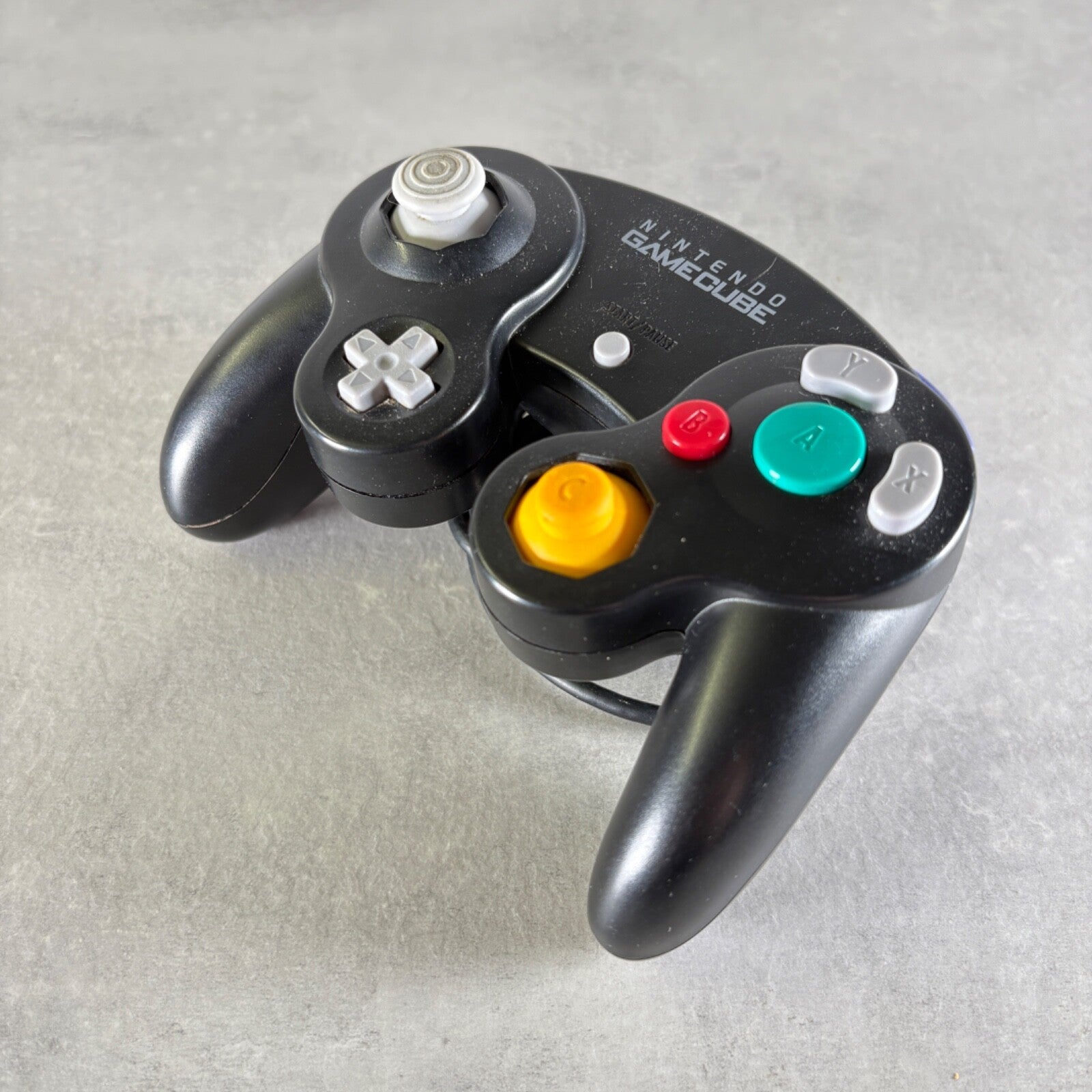 CONTROLLER GAMECUBE JOYSTICK NINTENDO Nero