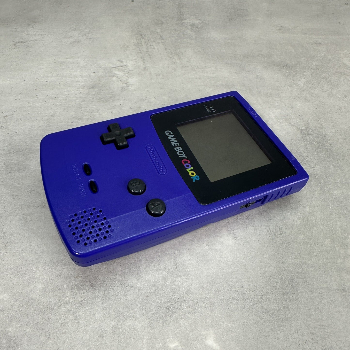 NINTENDO GAME BOY COLOR GBC Jap Viola CONSOLE COMPLETA di Scatola