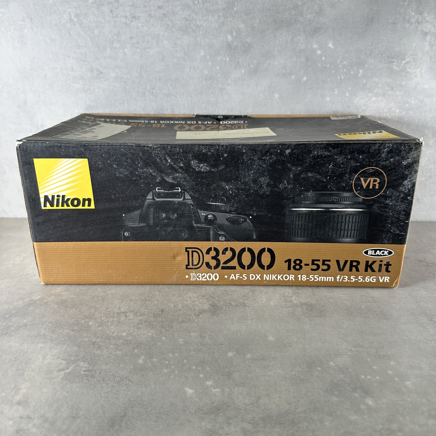 NIKON D3200 FOTOCAMERA Nero CORPO MACCHINA Con Accessori E Scatola