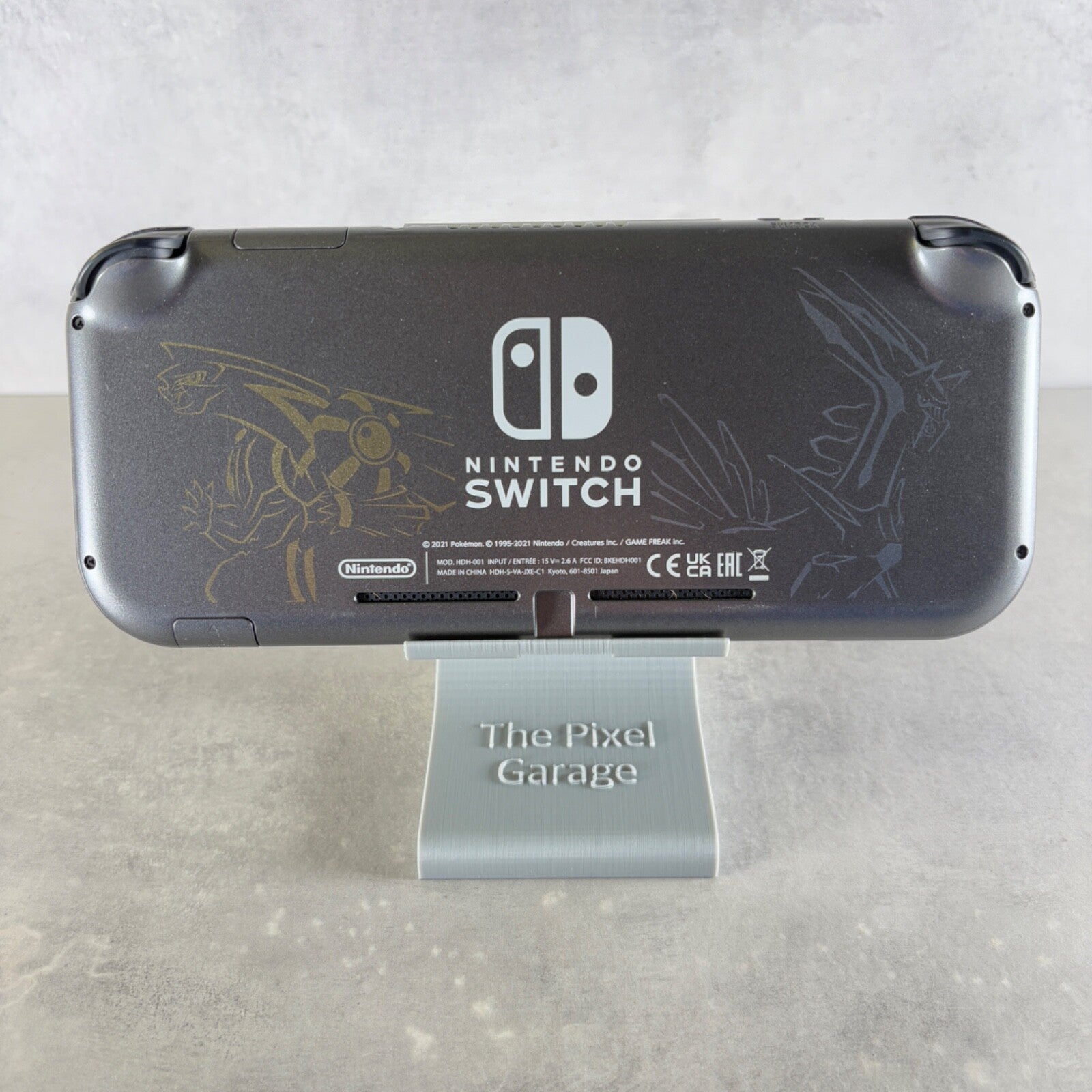 NINTENDO SWITCH LITE POKEMON DIALGA PALKIA CONSOLE Rara + CARICATORE