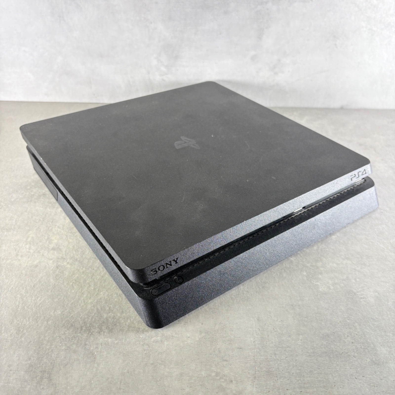 CONSOLE PLAYSTATION 4 SLIM PS4 Nera 500Gb + CONTROLLER e Cavi —FIRMWARE 12.00—
