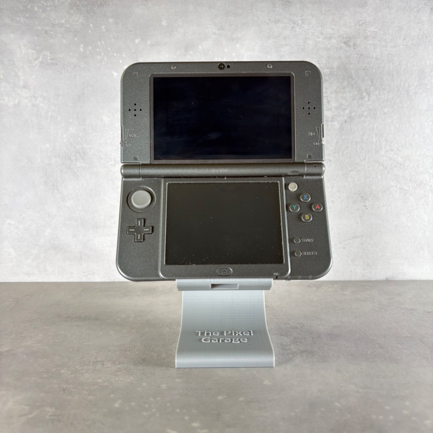 NEW NINTENDO 3DS XL CONSOLE Grigio/Nero + Caricatore E Giochi Kirby / Mario