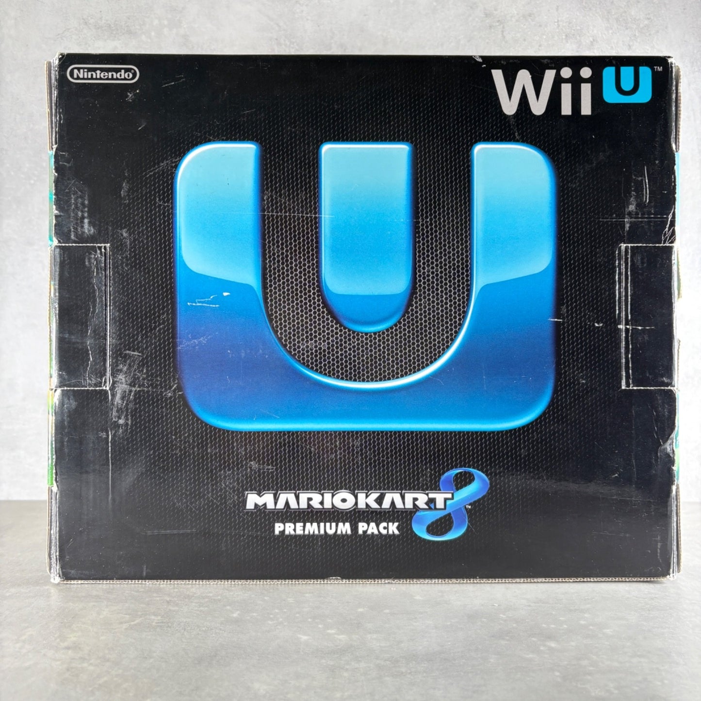 NINTENDO WII U DELUXE CONSOLE 32GB Mario Kart 8 Edition Completa Di Tutto