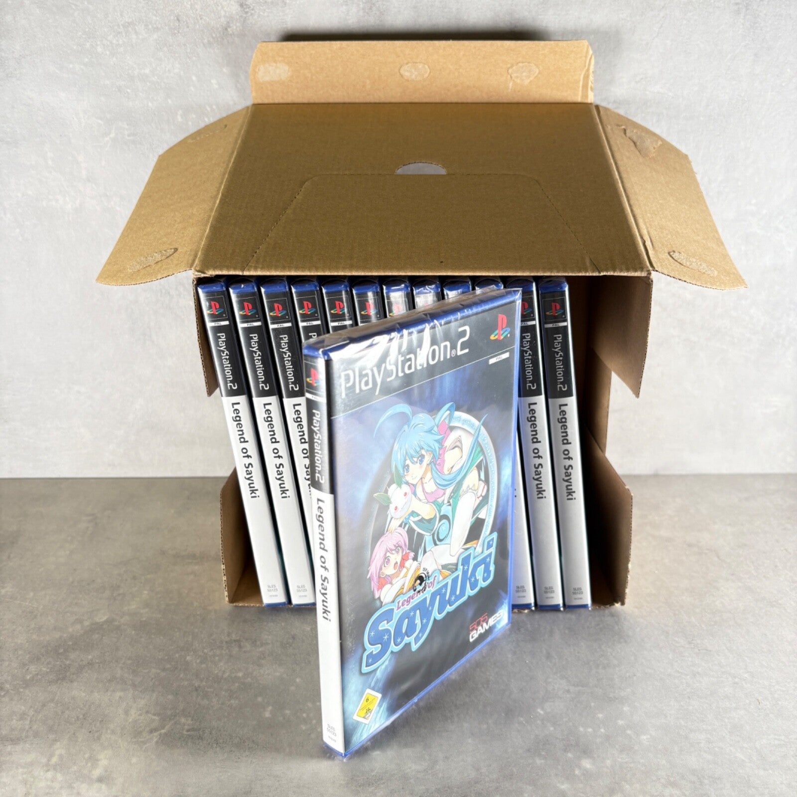 13 COPIES OF LEGEND OF SAYUKI PS2 PAL DEU UK NUOVO SIGILLATO 505 GAMES