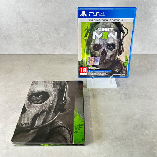 CALL OF DUTY MODERN WARFARE 2 PS4 Ita VIDEOGIOCO + STEELBOCK