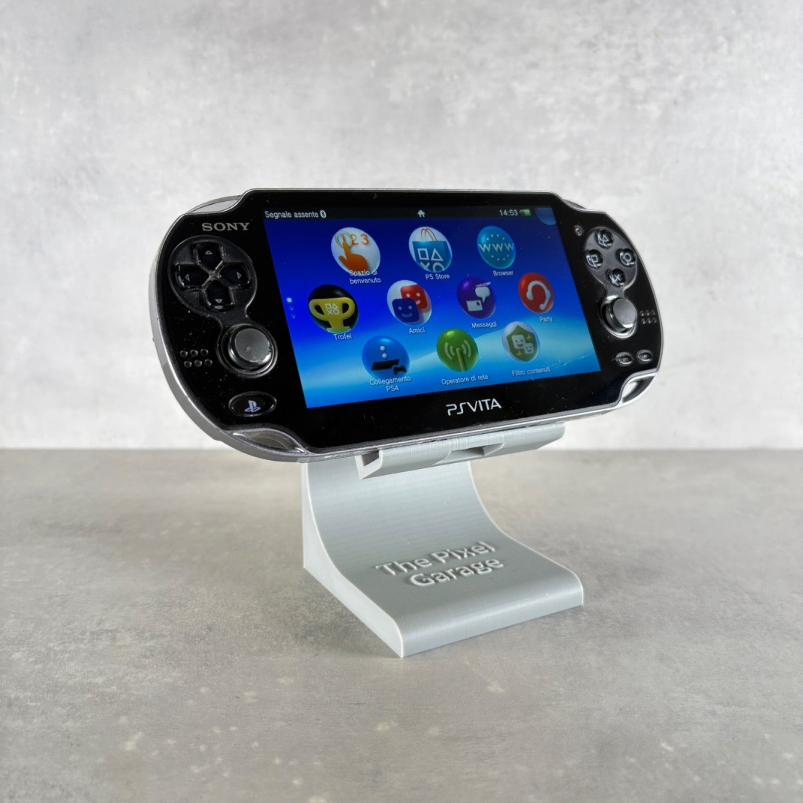 Sony PS VITA OLED PCH-1104 CONSOLE Nero + Caricatore