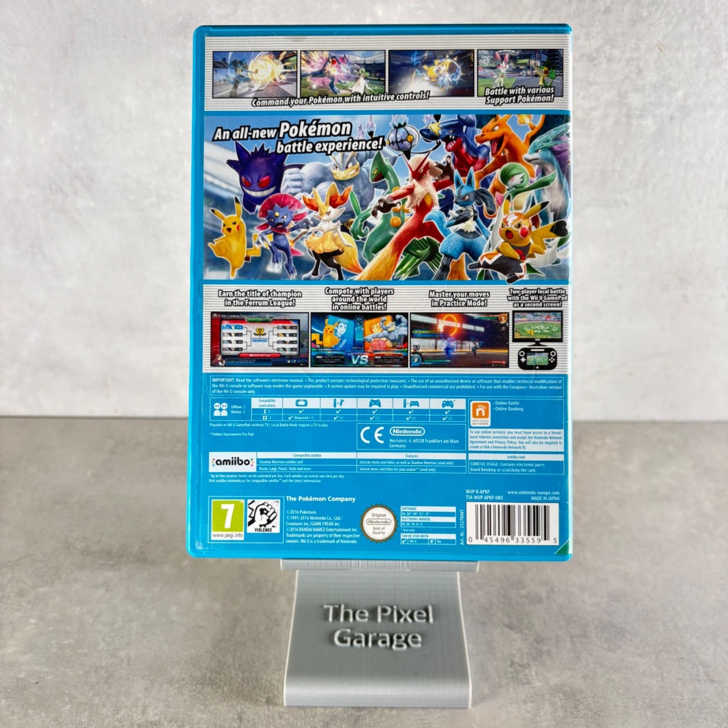 POKKEN TOURNAMENT Pokémon NINTENDO WII U Multilingue ITALIANO Completo