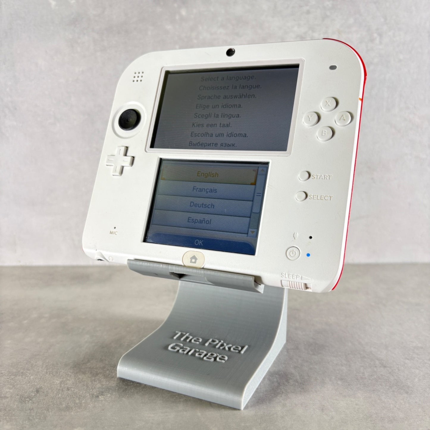 NINTENDO 2DS CONSOLE Bianco e Rosso SOLO Console
