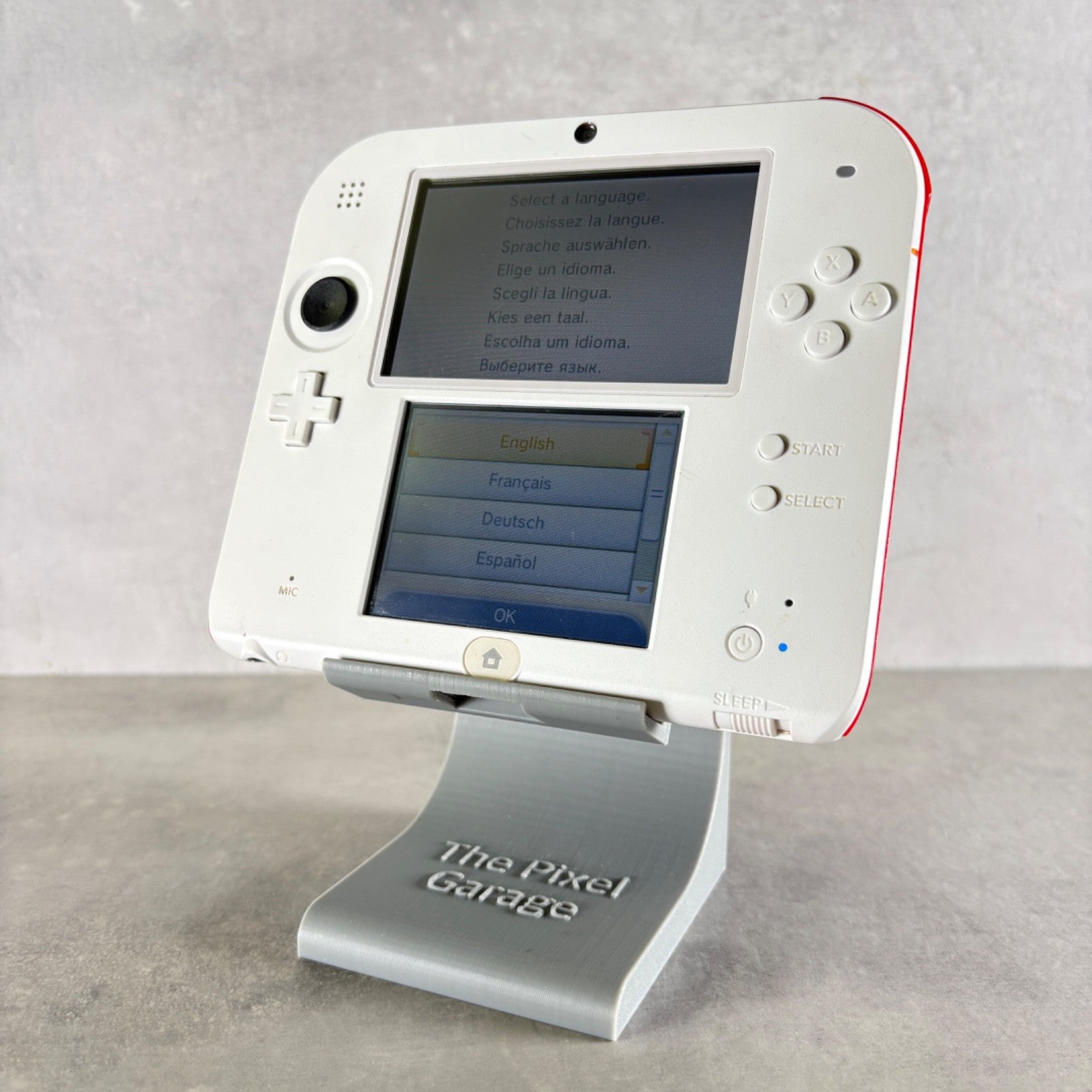 NINTENDO 2DS CONSOLE Bianco e Rosso SOLO Console
