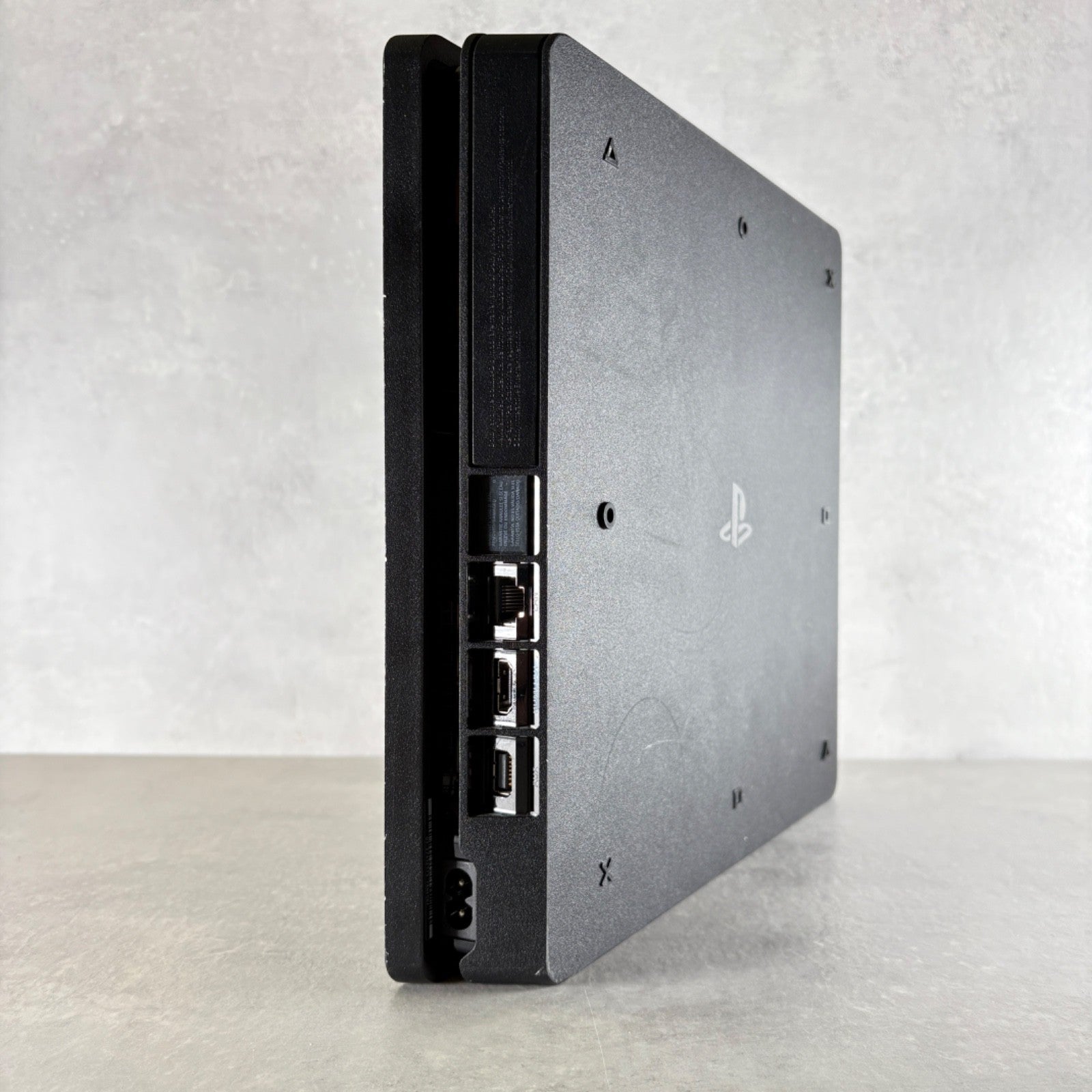 CONSOLE PLAYSTATION 4 SLIM PS4 Nera 500Gb + CONTROLLER e Cavi —FIRMWARE 12.00—