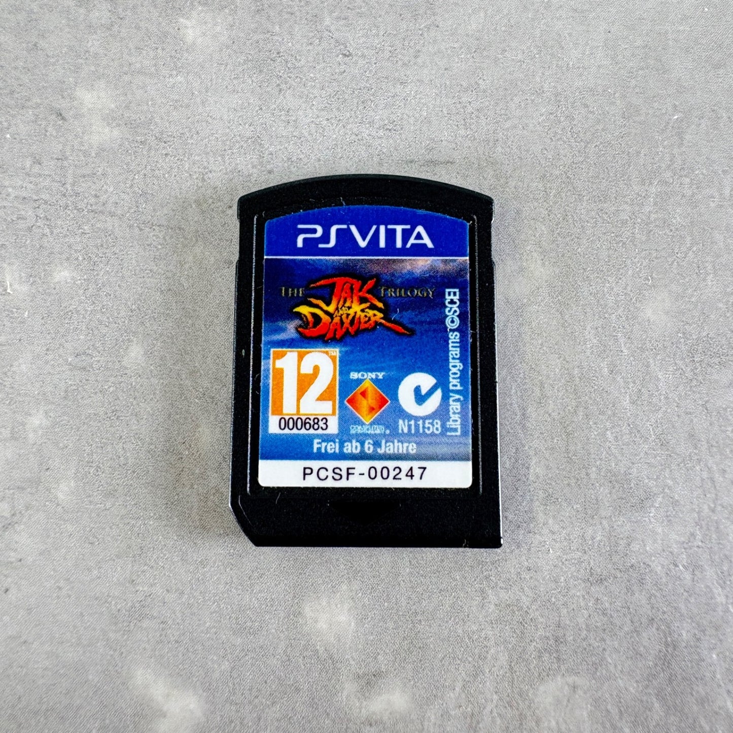 THE JAK AND DAXTER TRILOGY Sony PS VITA ITA Solo Cartuccia