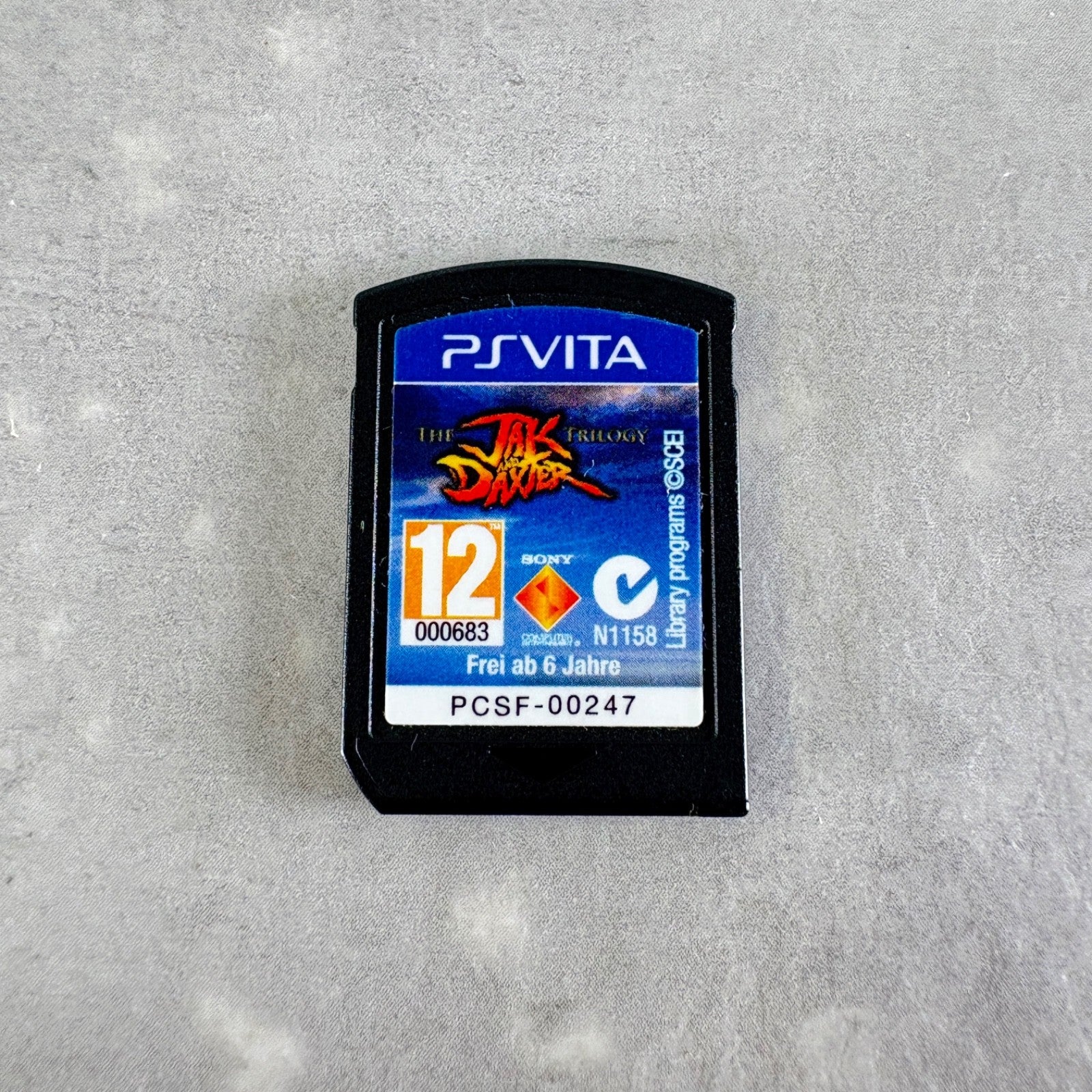 THE JAK AND DAXTER TRILOGY Sony PS VITA ITA Solo Cartuccia