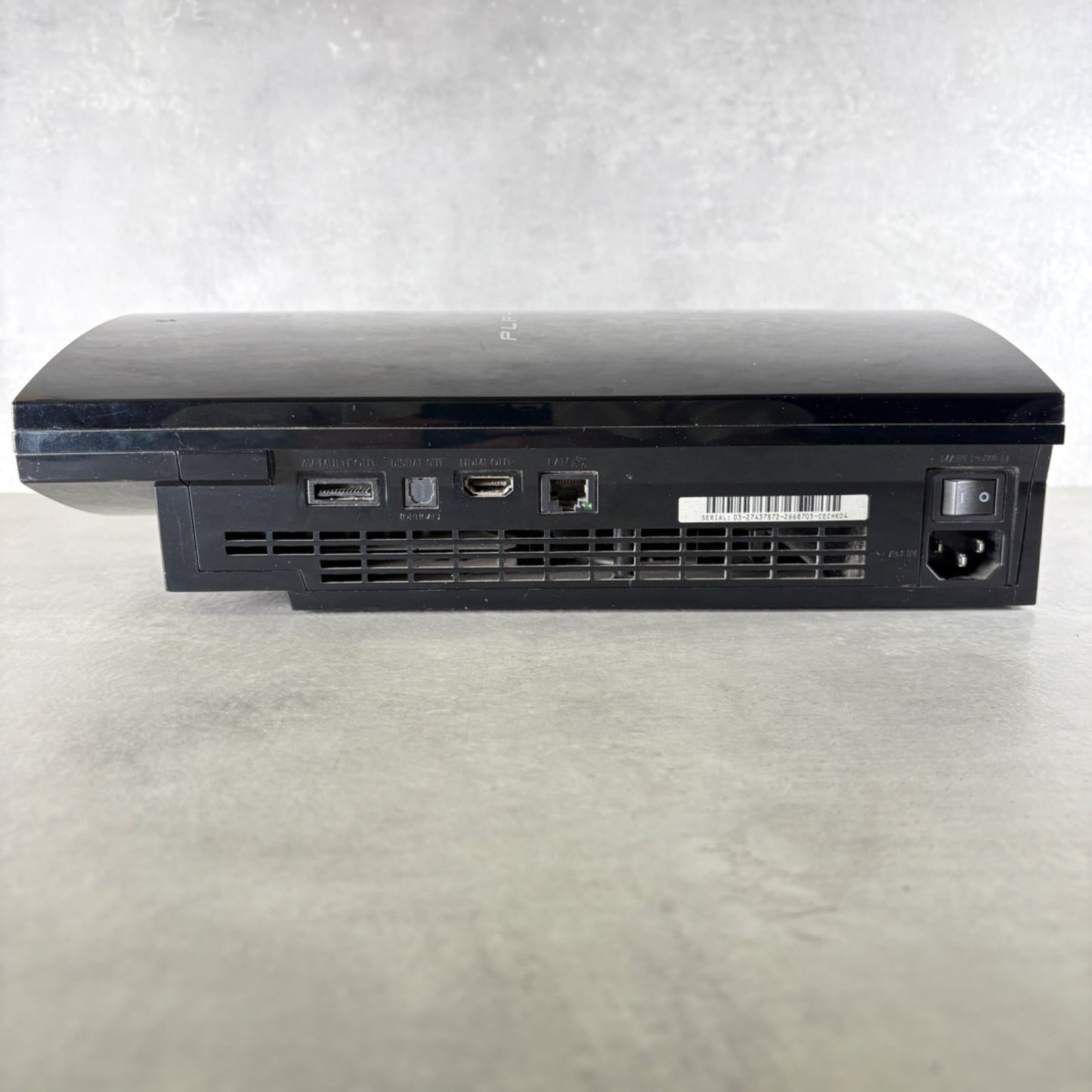 PLAYSTATION 3 CONSOLE mod. CECHK04 80 GB Nero Sony PS3 Con Cavo +Giochi