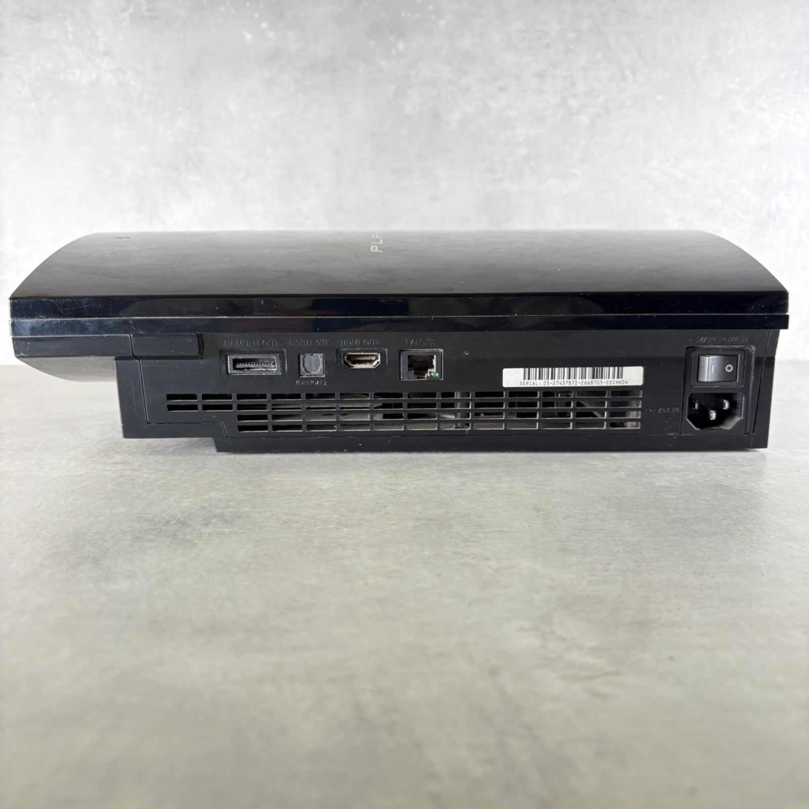 PLAYSTATION 3 CONSOLE mod. CECHK04 80 GB Nero Sony PS3 Con Cavo +Giochi