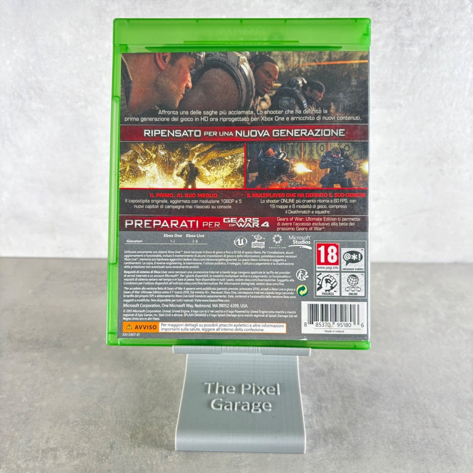 GEARS OF WAR ULTIMATE EDITION XBOX ONE ITA Completo
