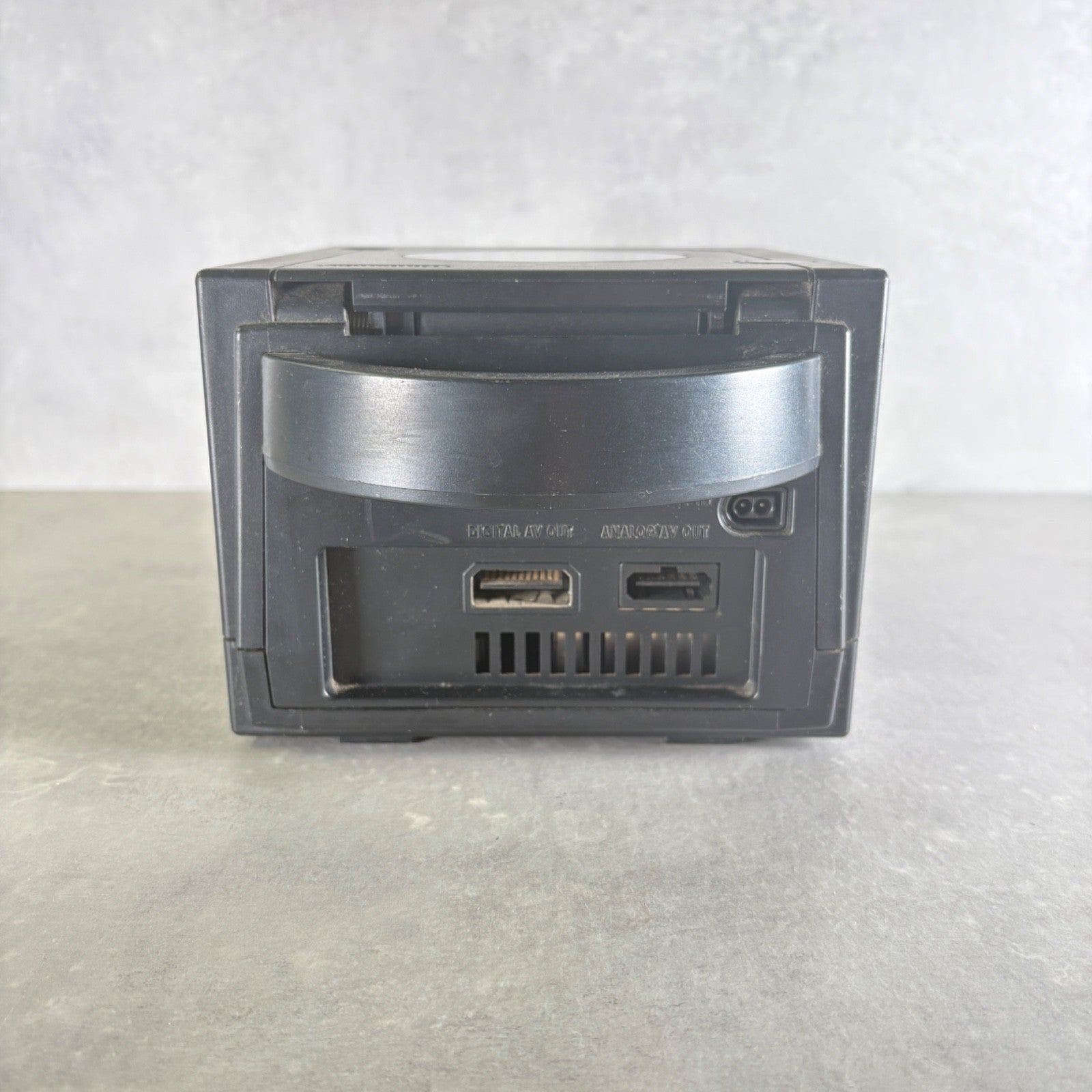 NINTENDO GAMECUBE Console Nero CONSOLE +Cavi