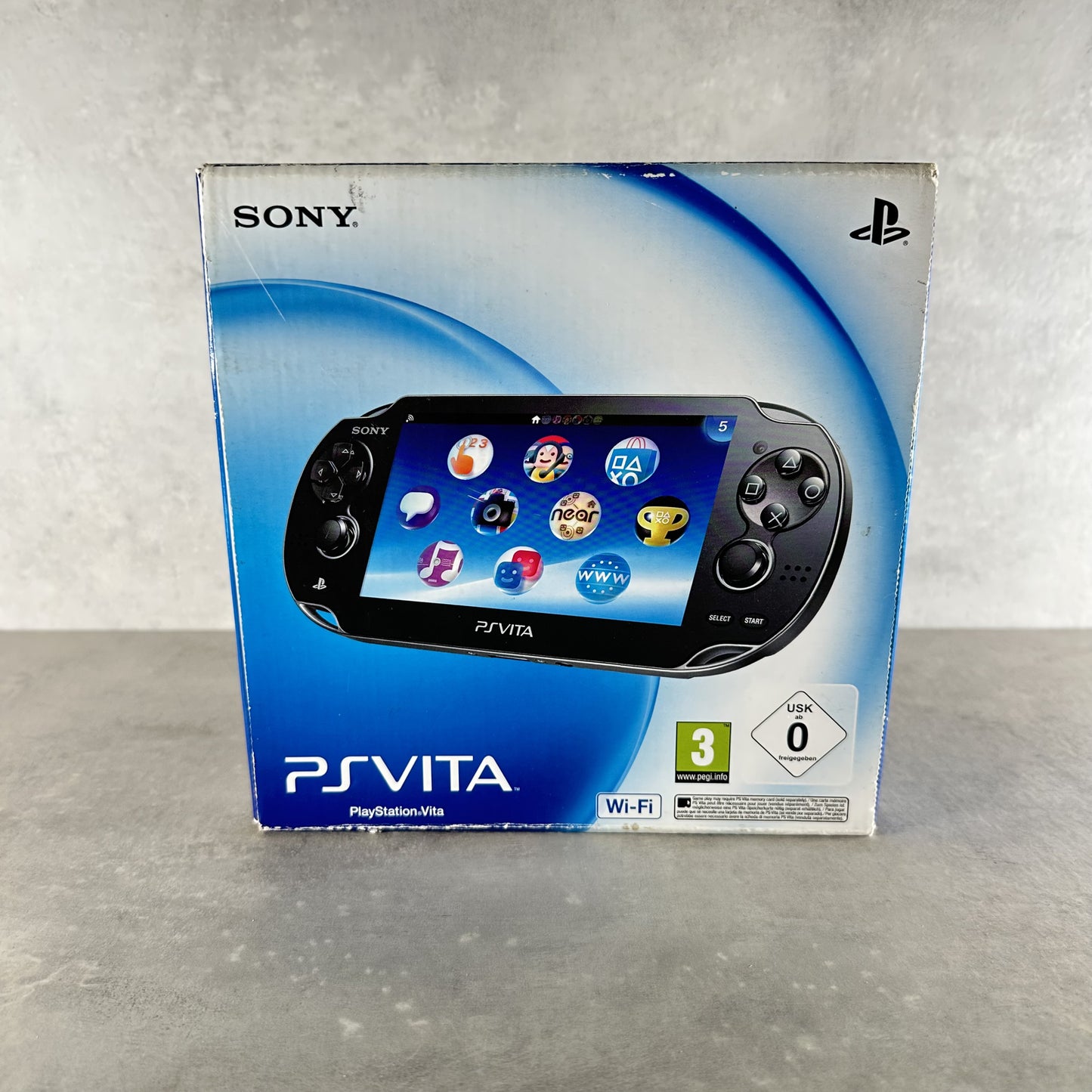 Sony PS VITA OLED PCH-1104 CONSOLE 3G-WiFi Completa Di Tutto