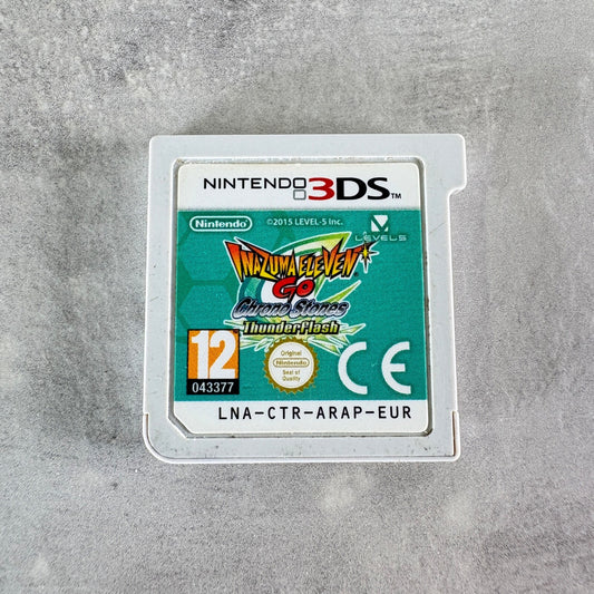 INAZUMA ELEVEN GO CHRONO STONES TUONO NINTENDO 3DS ITA🇮🇹 Cartuccia