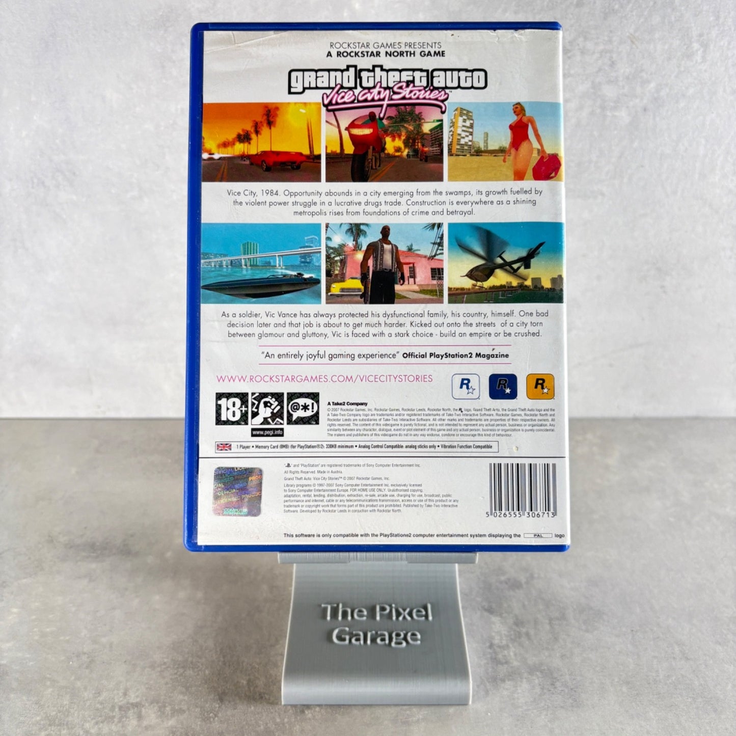 GTA GRAND THEFT AUTO VICE CITY STORIES PLAYSTATION 2 PS2 Multilingue ITA