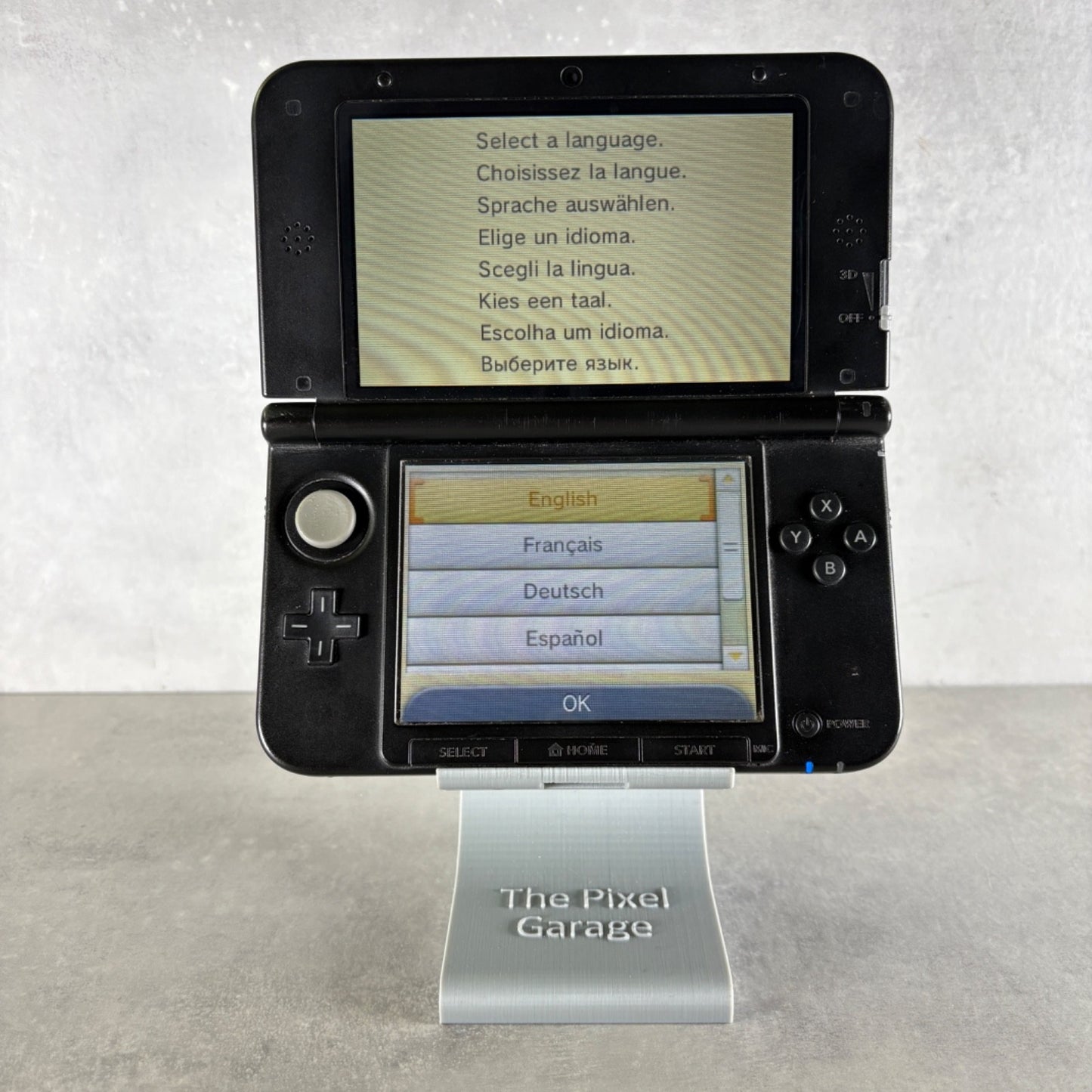 NINTENDO 3DS XL CONSOLE Blu + Caricatore