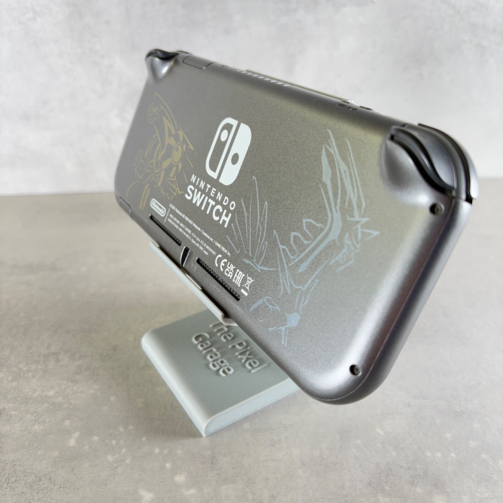 NINTENDO SWITCH LITE POKEMON DIALGA PALKIA CONSOLE Rara + CARICATORE
