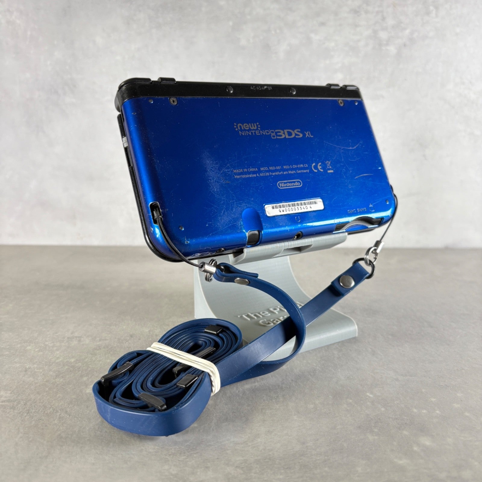 NEW NINTENDO 3DS XL LOUVRE MUSEUM EDITION Audioguida Solo CONSOLE Blu