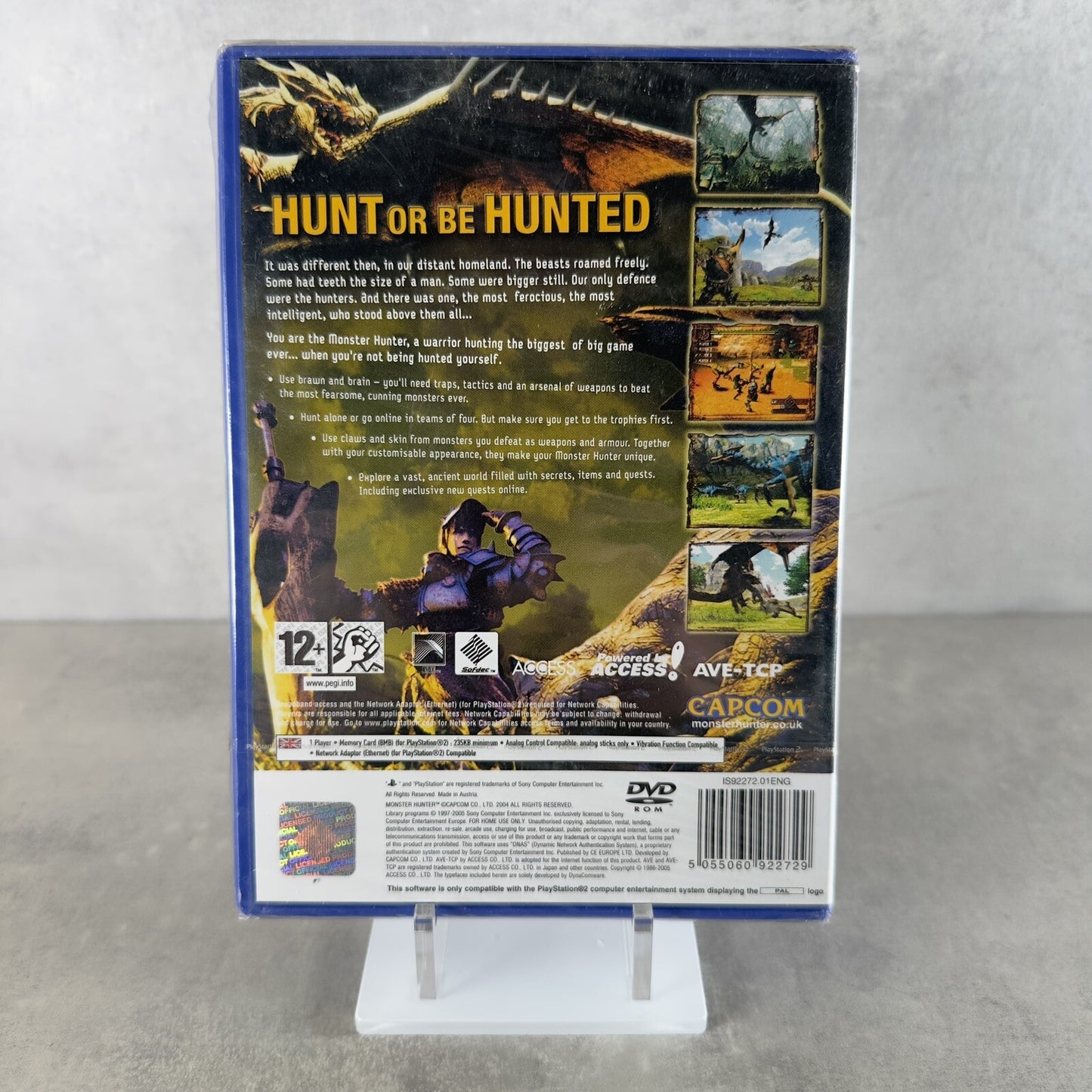 MONSTER HUNTER PAL ENG  Sony PLAYSTATION 2 Videogioco SIGILLATO / NUOVO