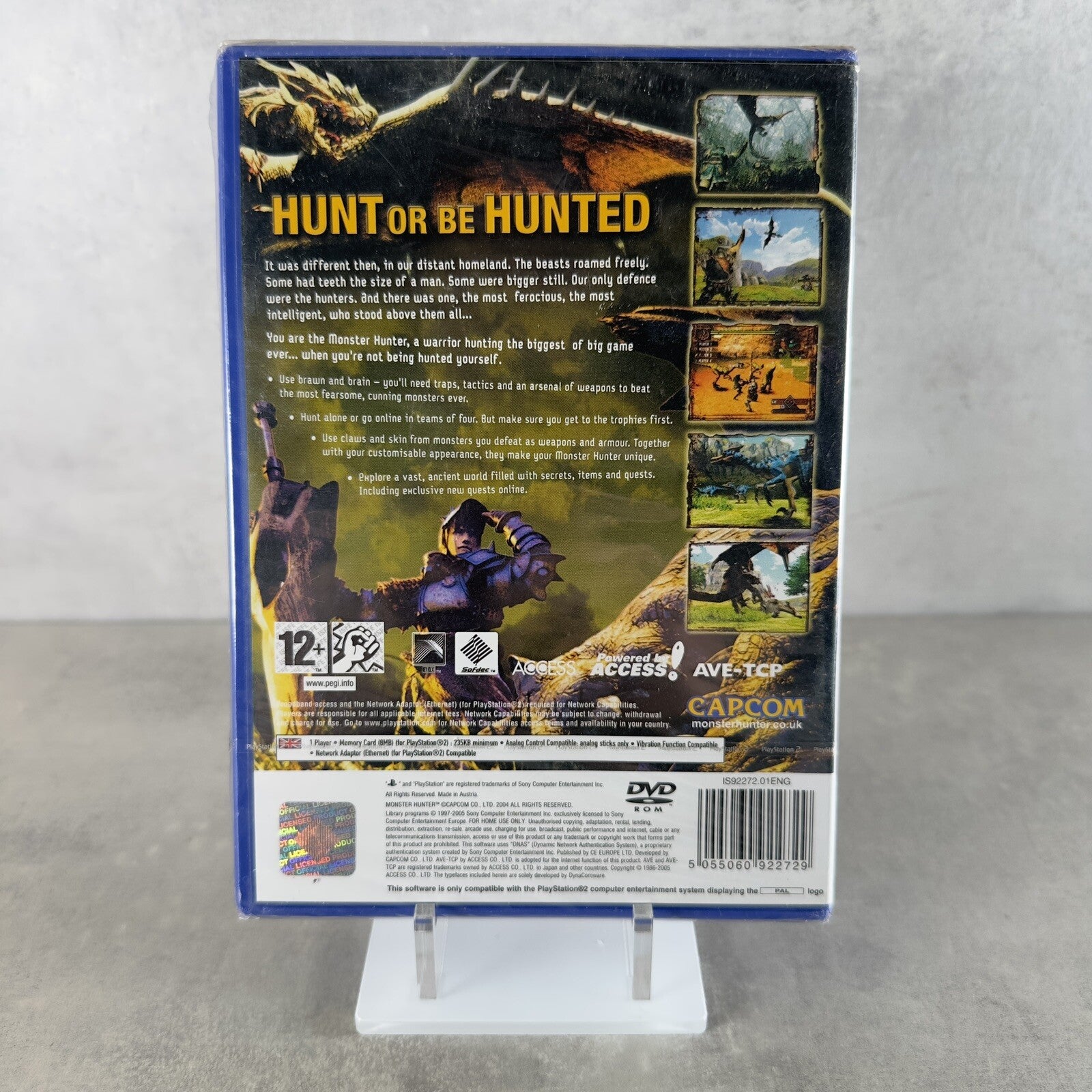 MONSTER HUNTER PAL ENG  Sony PLAYSTATION 2 Videogioco SIGILLATO / NUOVO