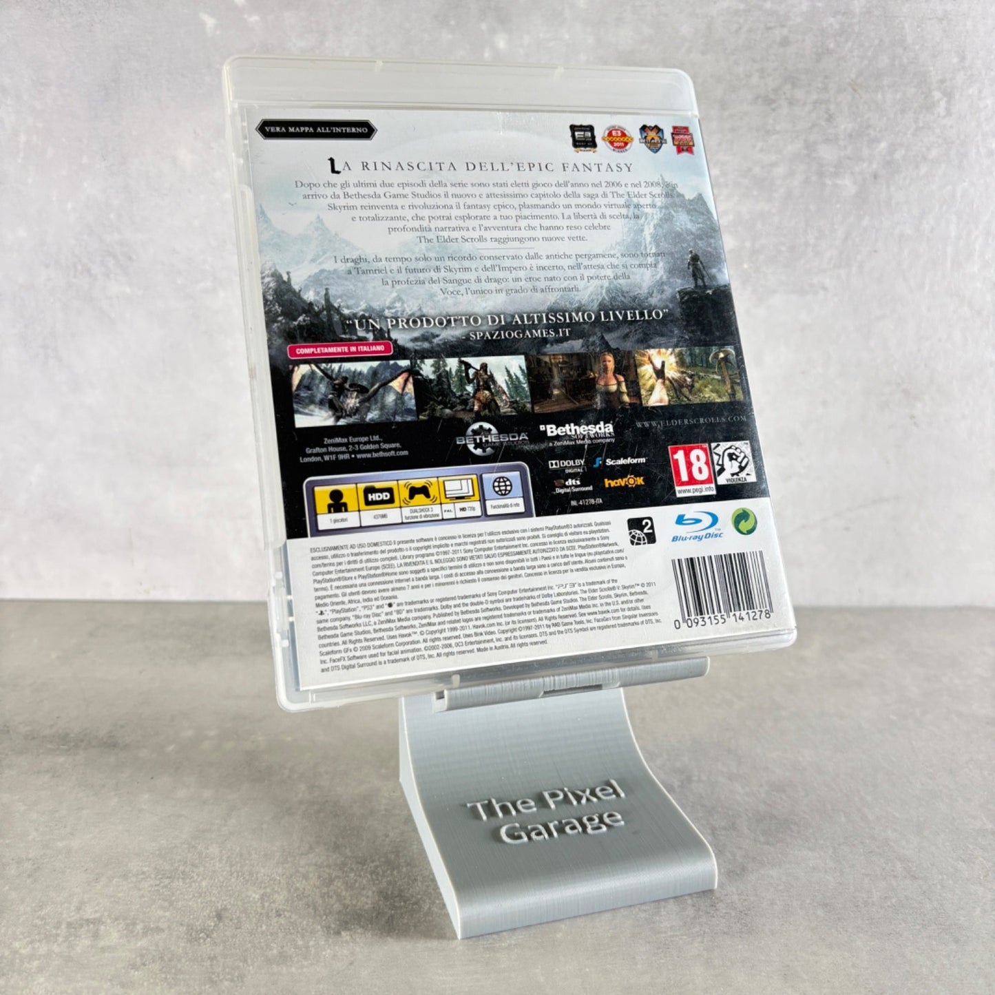 THE ELDER SCROLLS V SKYRIM PLAYSTATION 3 PS3  ITA Completo Con Mappa