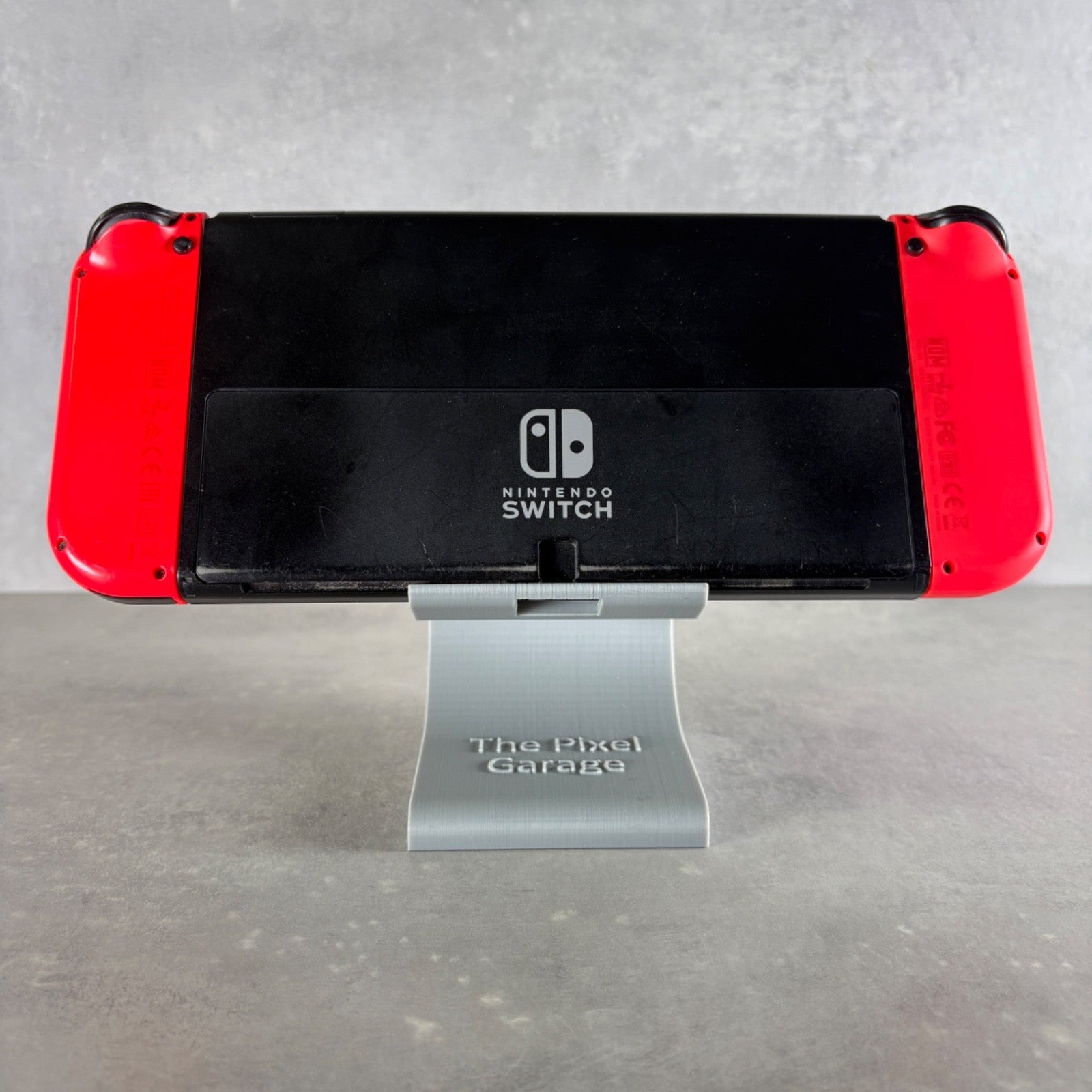 NINTENDO SWITCH OLED Rosso CONSOLE COMPLETA Di Tutto + Scatola E Accessori