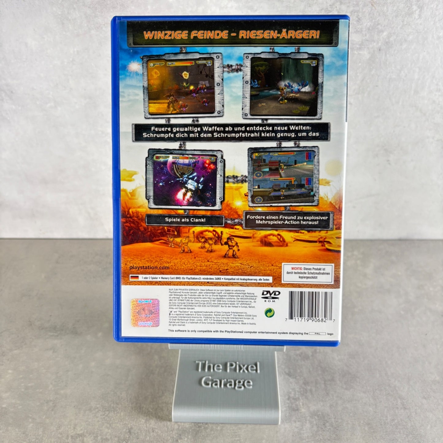 RATCHET CLANK SIZE MATTERS PLAYSTATION 2 PS2 Multilingue (ITA) Completo