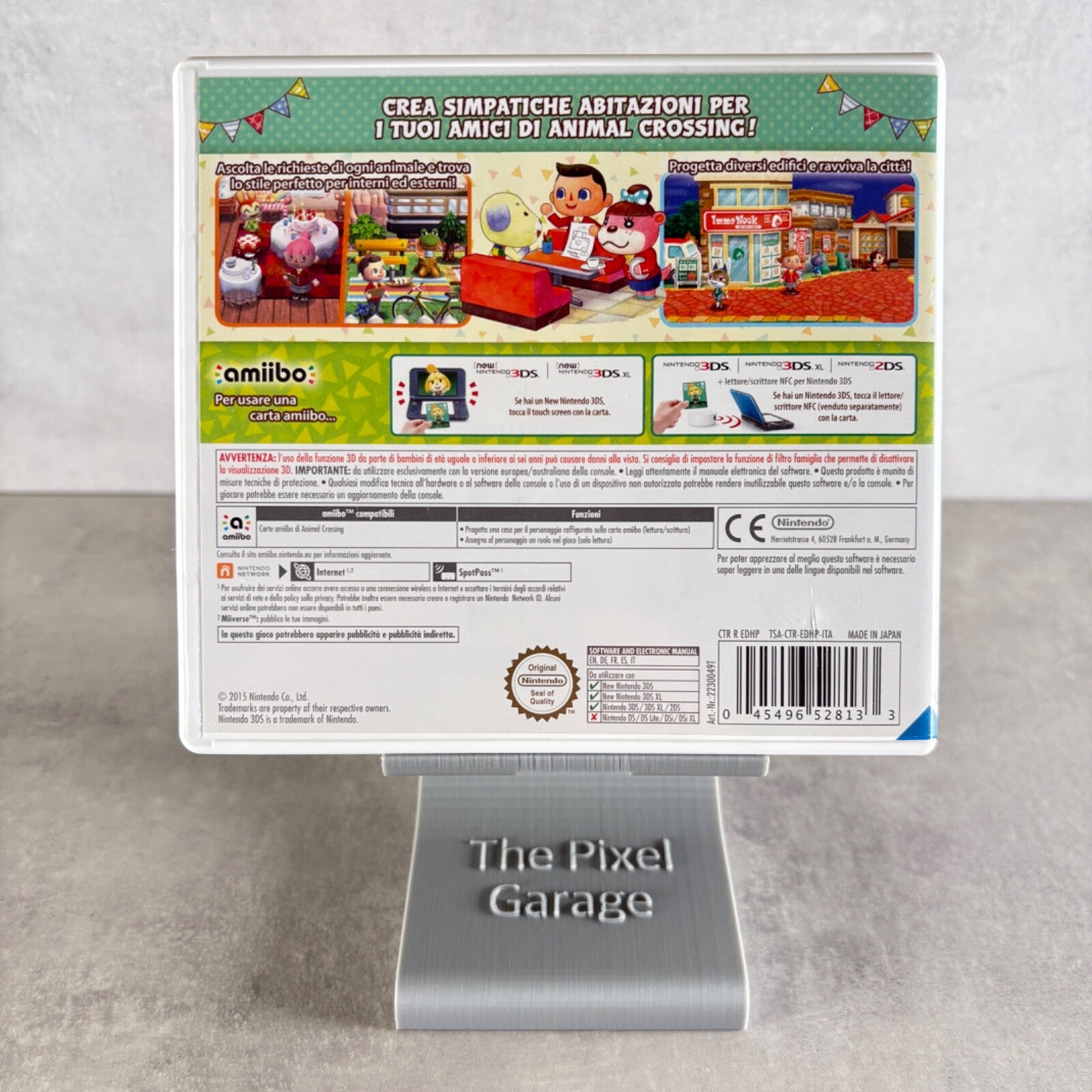 ANIMAL CROSSING HAPPY HOME DESIGNER PER NINTENDO 3DS ITA Completo