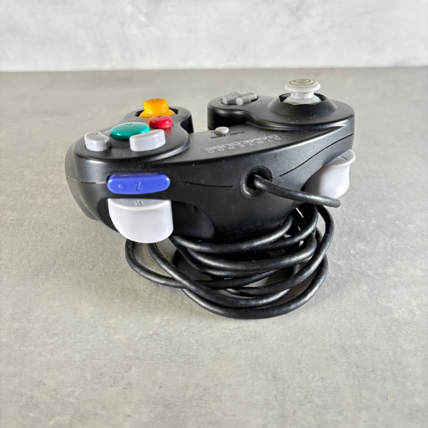 CONTROLLER GAMECUBE JOYSTICK NINTENDO Nero