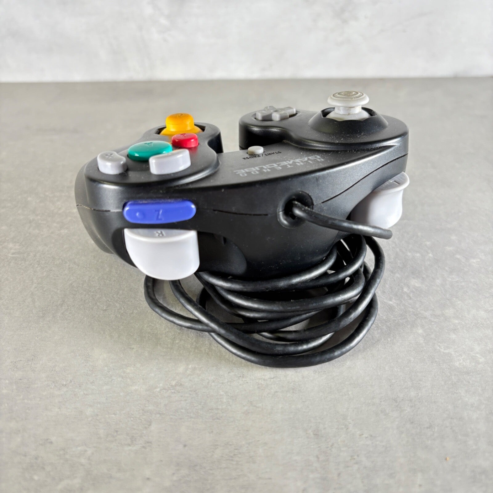 CONTROLLER GAMECUBE JOYSTICK NINTENDO Nero
