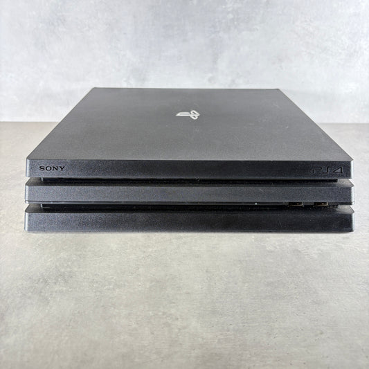 PLAYSTATION 4 PRO 1T CONSOLE CUH-7216B Nero Console + Cavi —FIRMWARE 9.03—