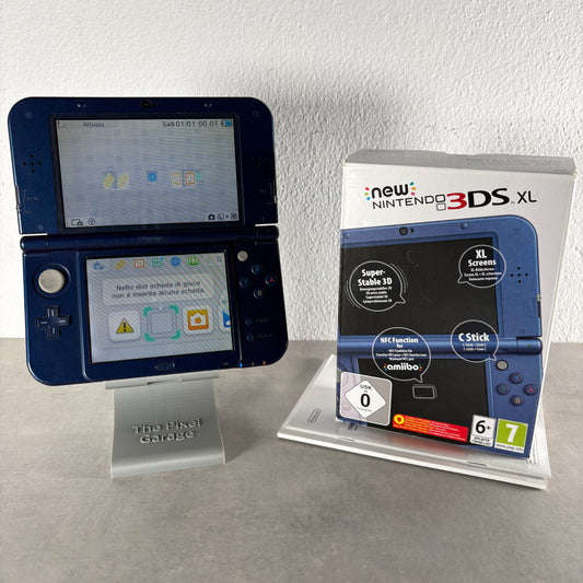 New Nintendo 3ds xl blu Completo + Scatola e Caricatore