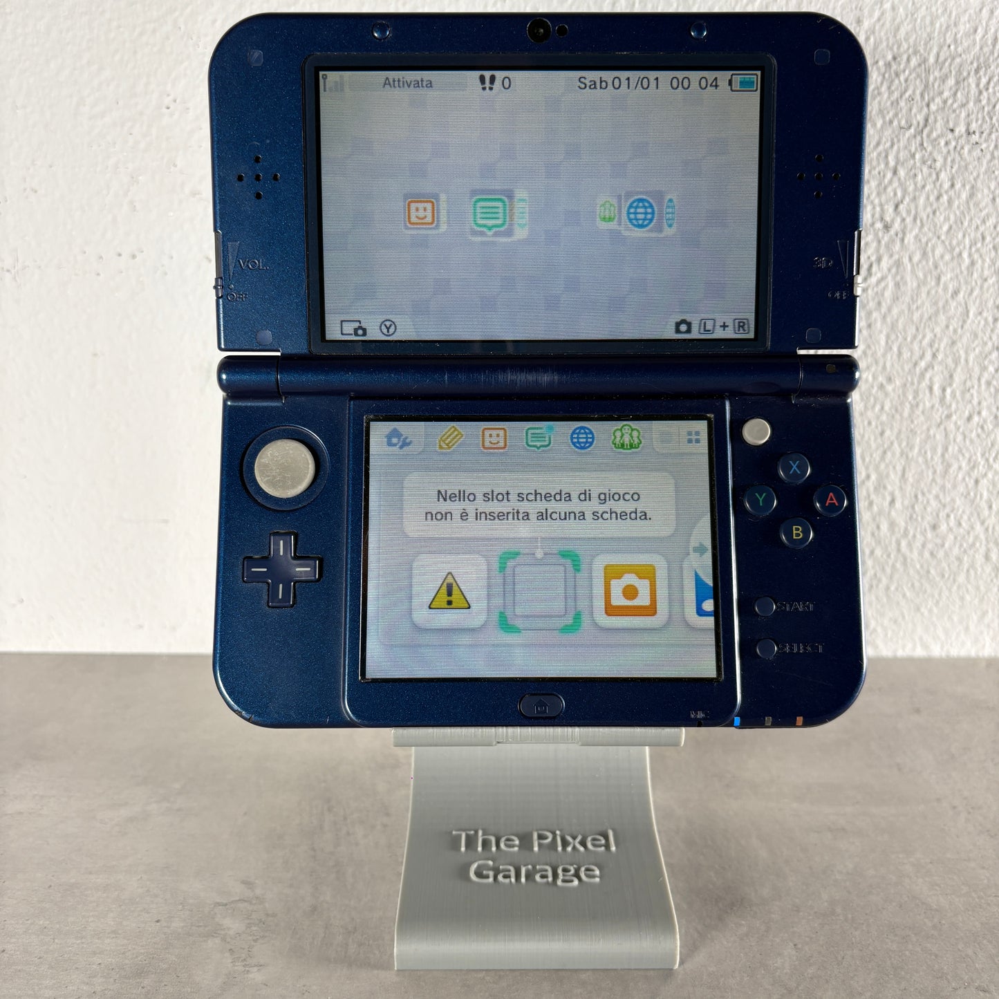 New Nintendo 3ds xl blu Completo + Scatola e Caricatore