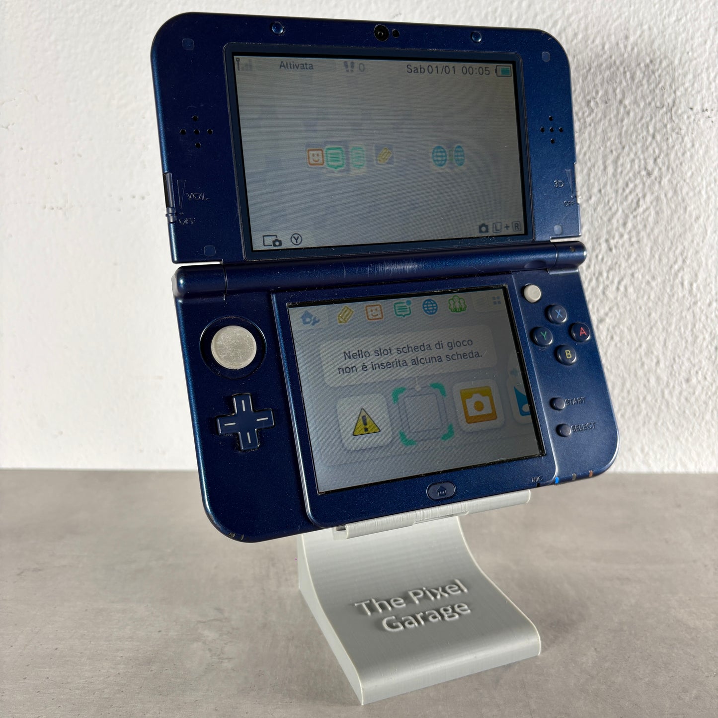 New Nintendo 3ds xl blu Completo + Scatola e Caricatore