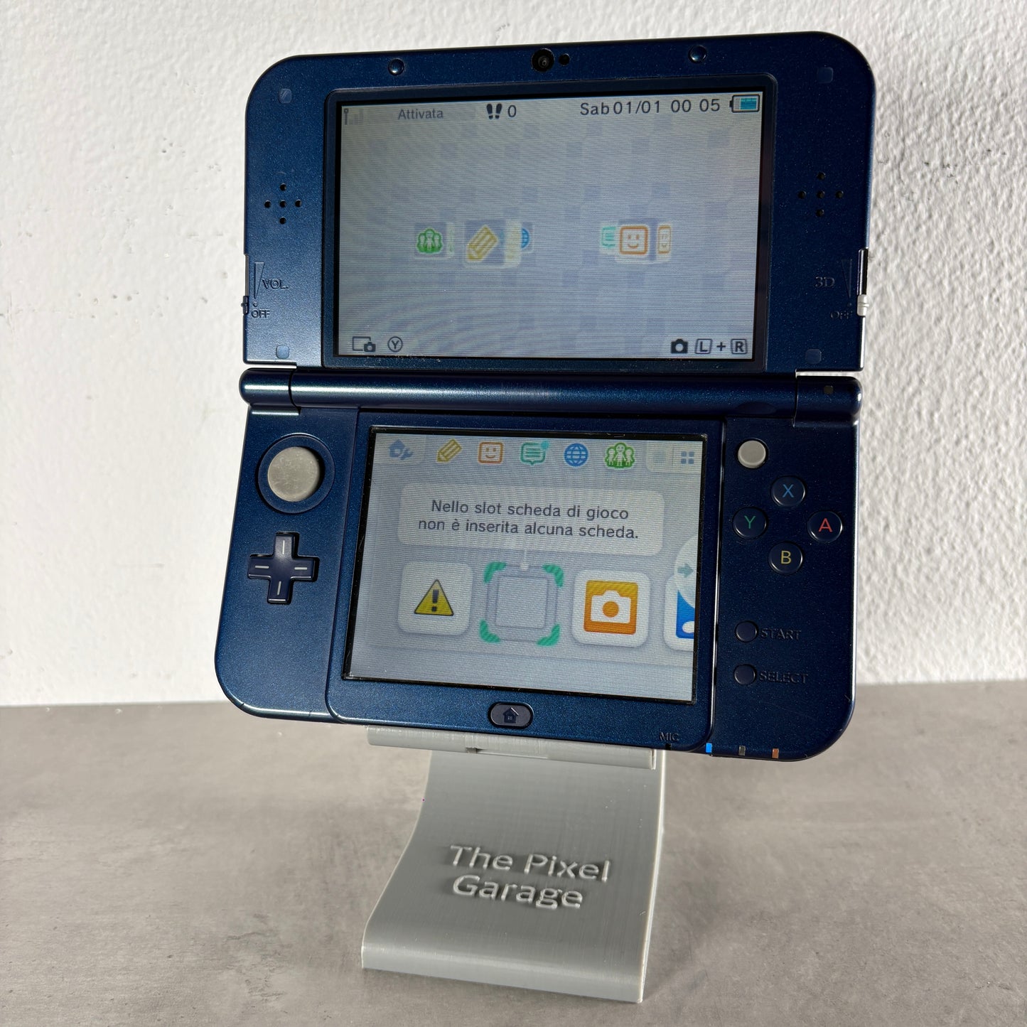 New Nintendo 3ds xl blu Completo + Scatola e Caricatore