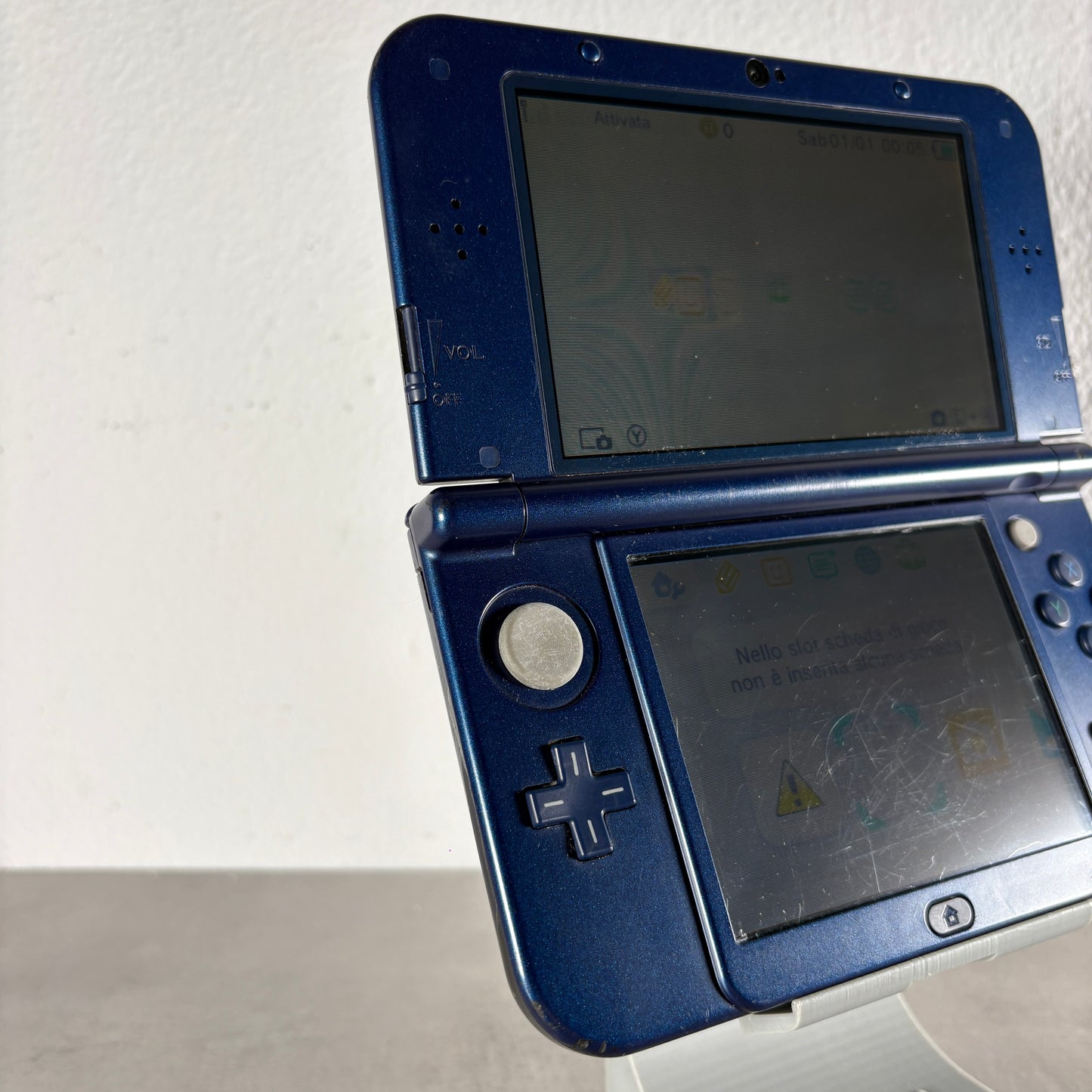 New Nintendo 3ds xl blu Completo + Scatola e Caricatore