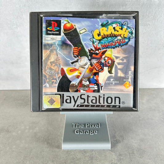 Crash Bandicoot 3: Warped – PS1 – Originale – Con Libretto – Senza Copertina – Multilingua