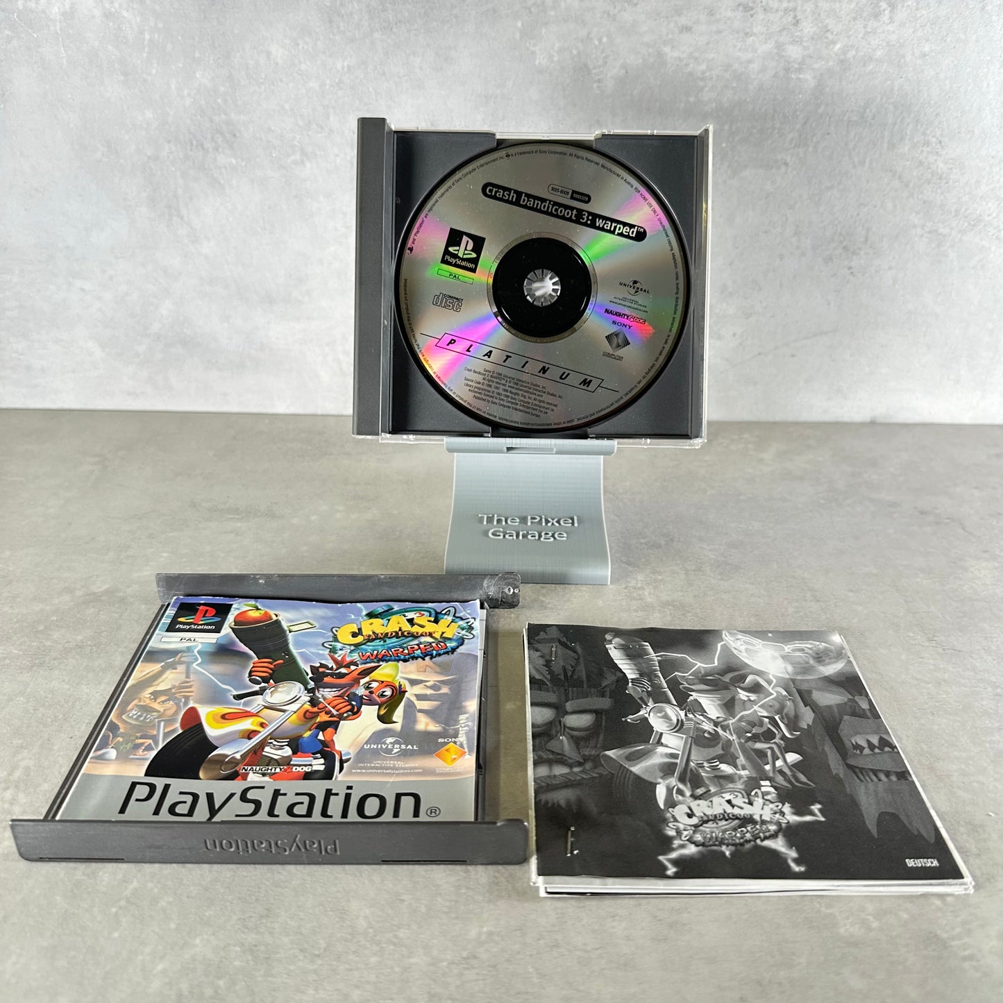 Crash Bandicoot 3: Warped – PS1 – Originale – Con Libretto – Senza Copertina – Multilingua