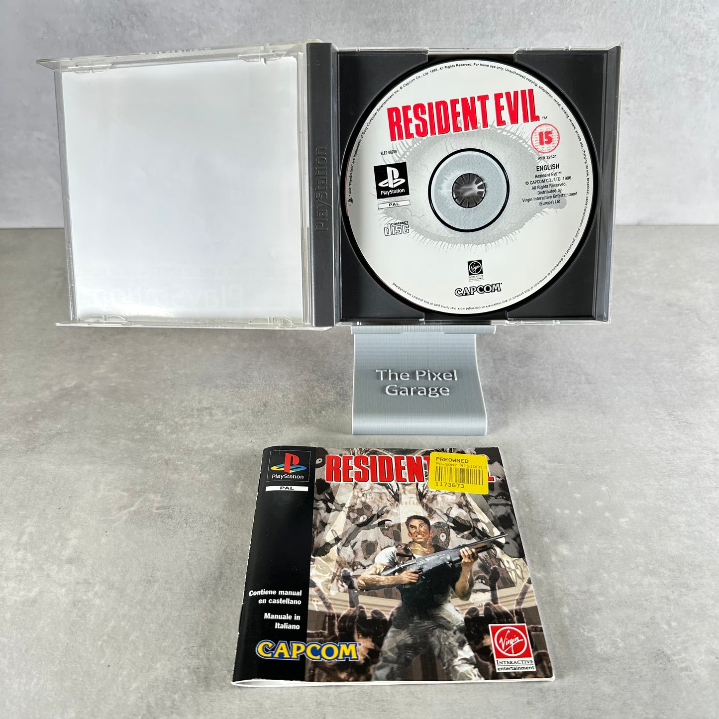 Resident Evil – Value Series – PS1 – Italiano – Originale – Con Libretto – Retro Gaming – Usato