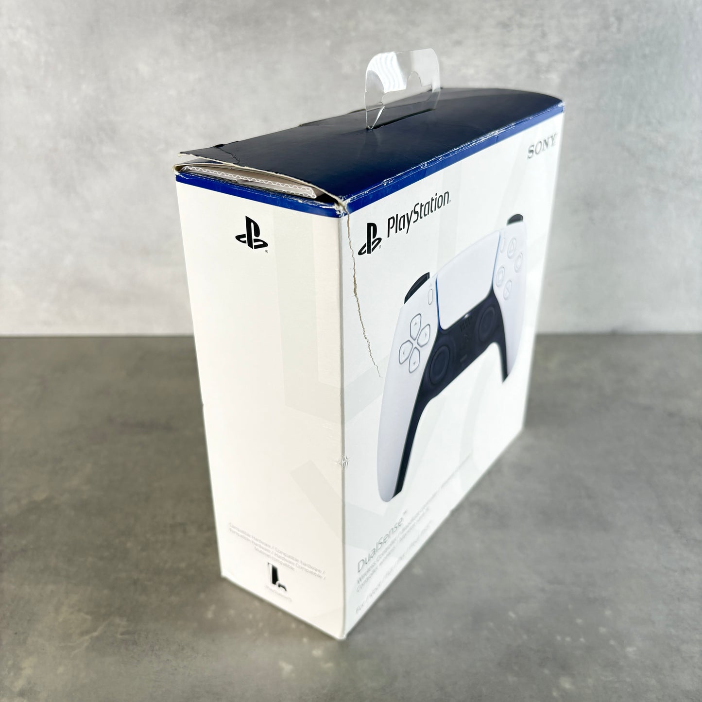 Controller Sony DualSense PS5 – Bianco – Con Scatola Originale e Cavo di Ricarica