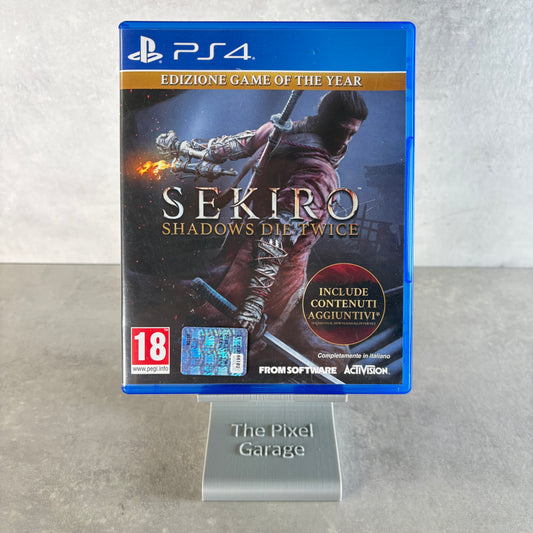 SEKIRO: Shadows Die Twice – PS4 (DLC Edition – Contenuti Aggiuntivi Inclusi) – Usato in Ottime Condizioni