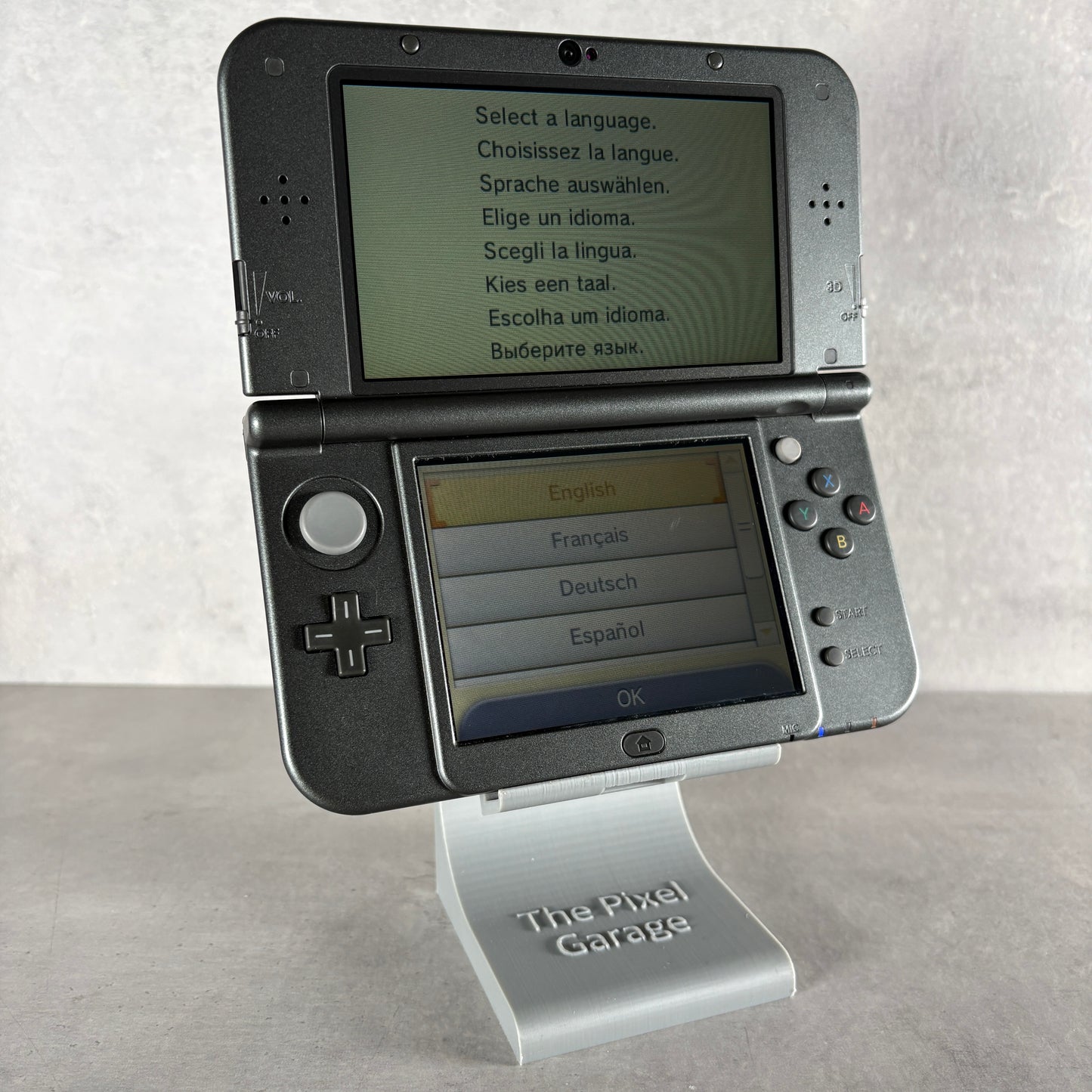 NEW NINTENDO 3DS XL CONSOLE Nero + Caricatore