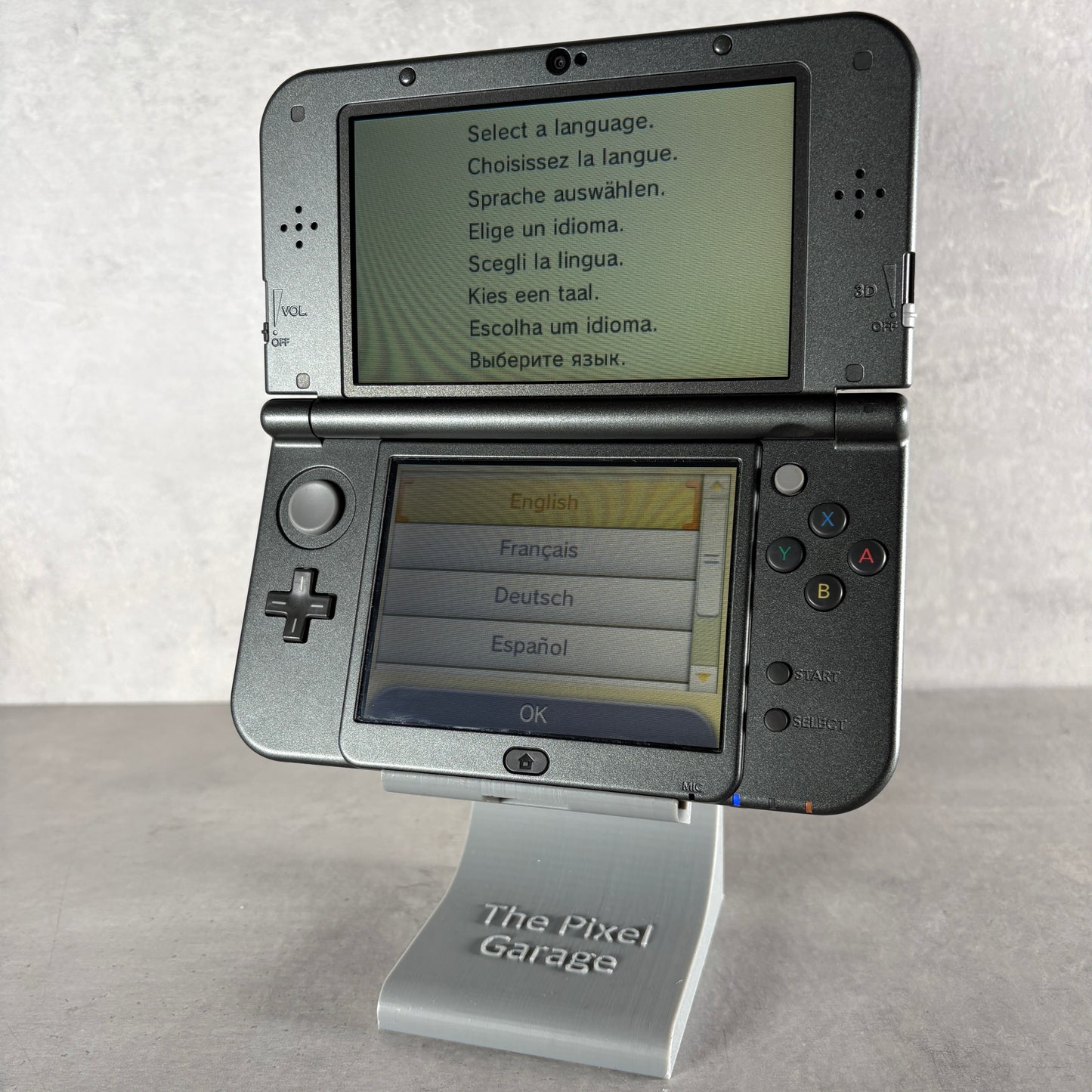 NEW NINTENDO 3DS XL CONSOLE Nero + Caricatore