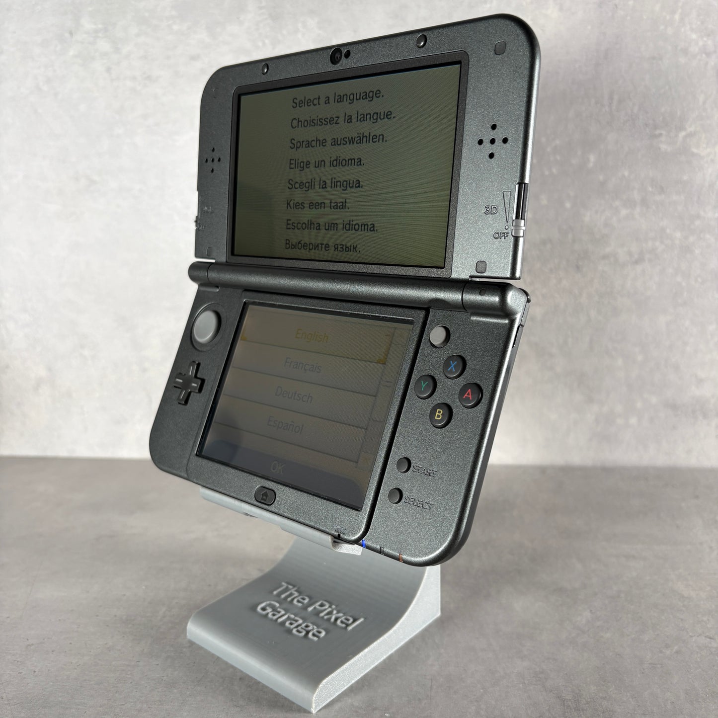 NEW NINTENDO 3DS XL CONSOLE Nero + Caricatore